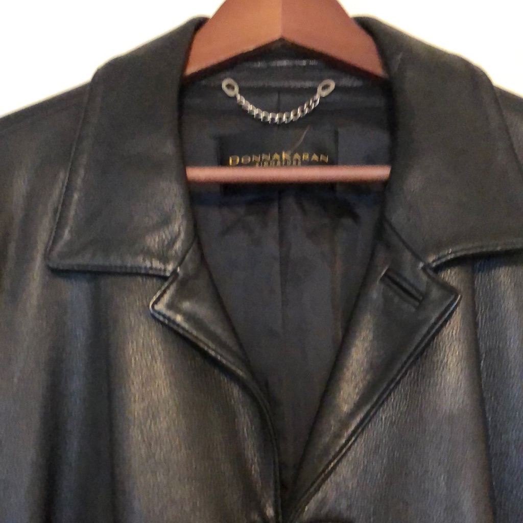 Donna Karan Genuine Leather Jacket